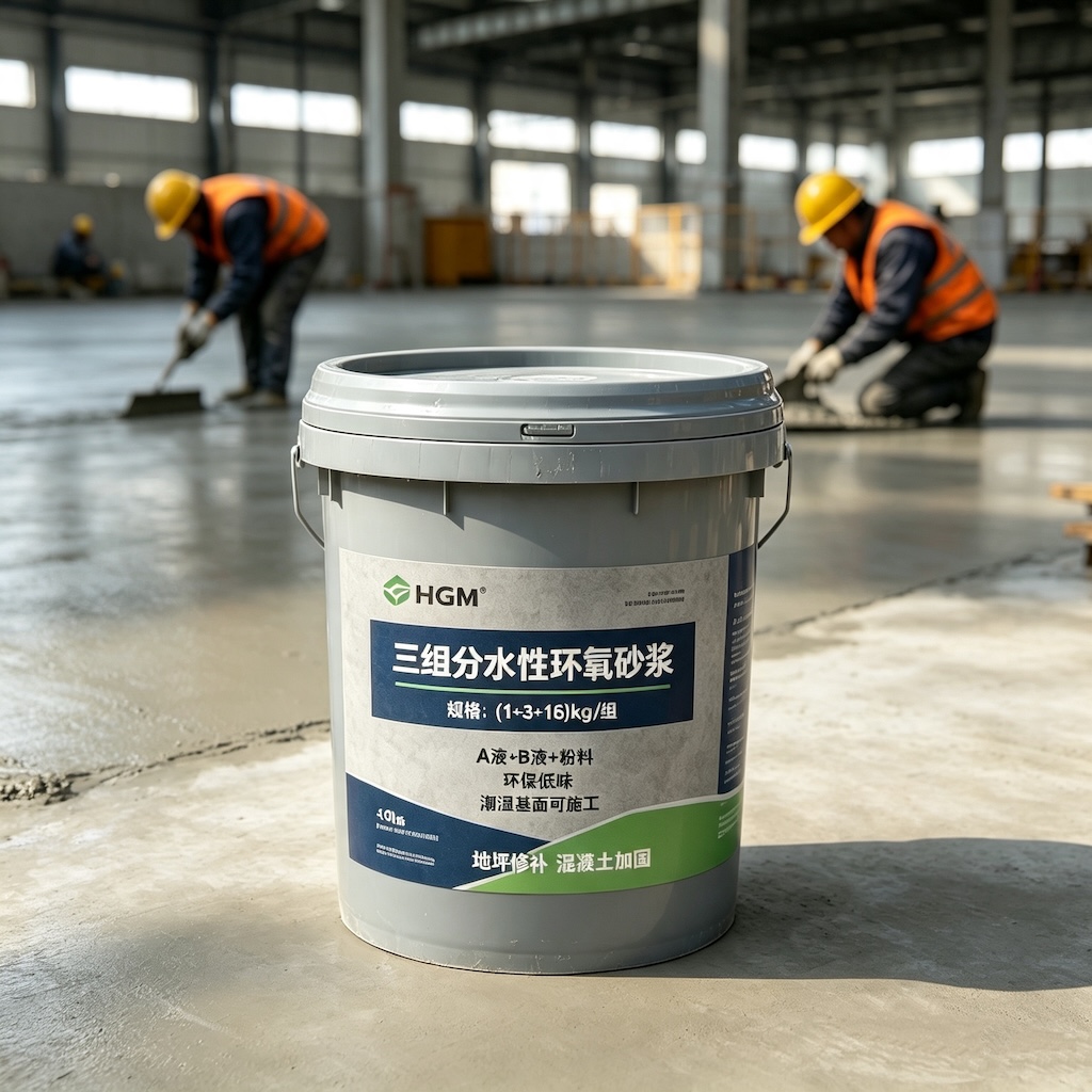 凌云三组份水性环氧砂浆